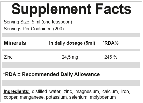 Supplement facts